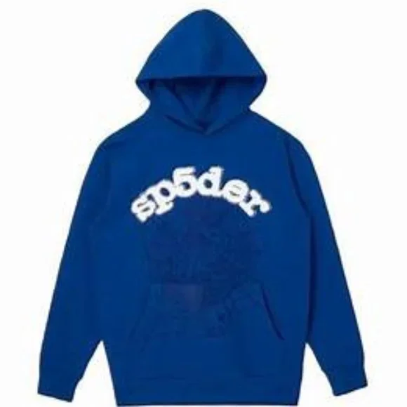 Spider Worldwide | Shirts | Sp5der Websuit Hoodie Blue | Poshmark